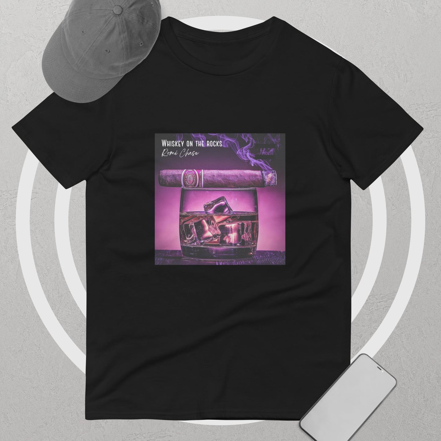 Whiskey on the Rocks Unsex Short-Sleeve T-Shirt