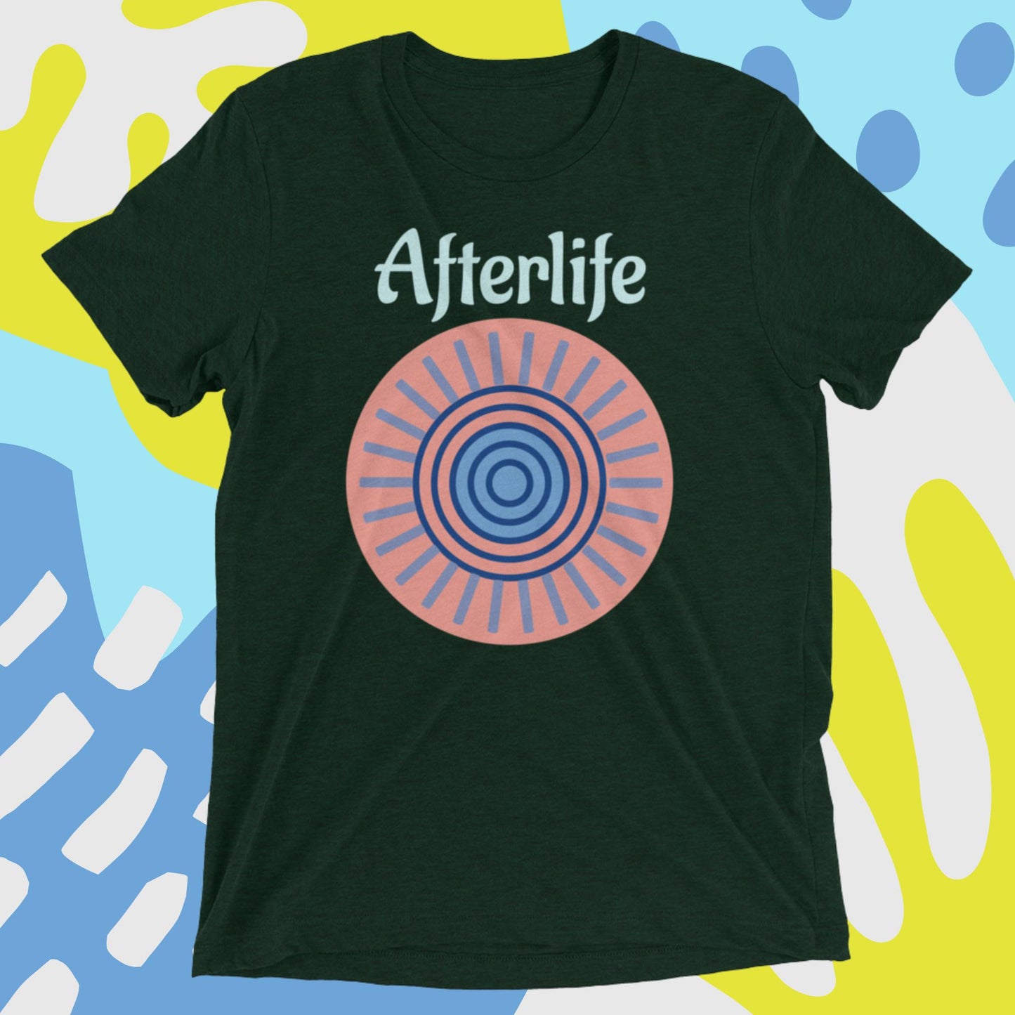 Afterlife Abstract Short sleeve t-shirt