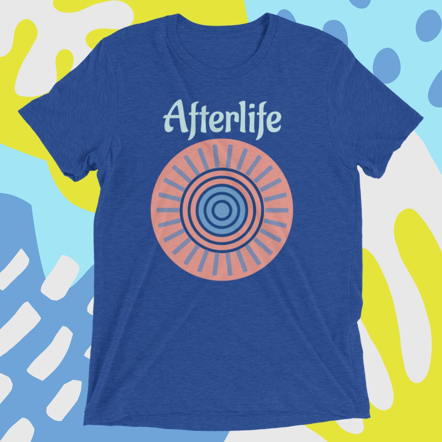 Afterlife Abstract Short sleeve t-shirt