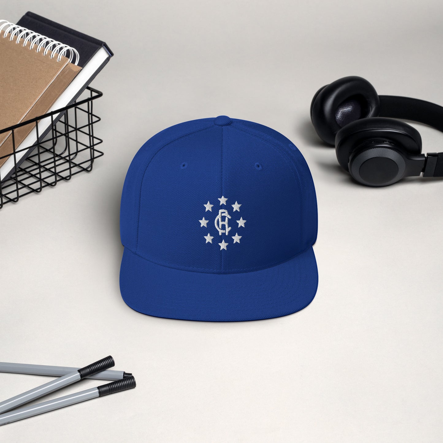 Snapback Hat with Star Logo