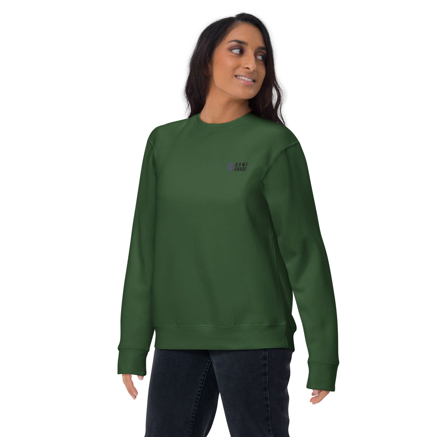 Romi Chase Logo Unisex Premium Sweatshirt