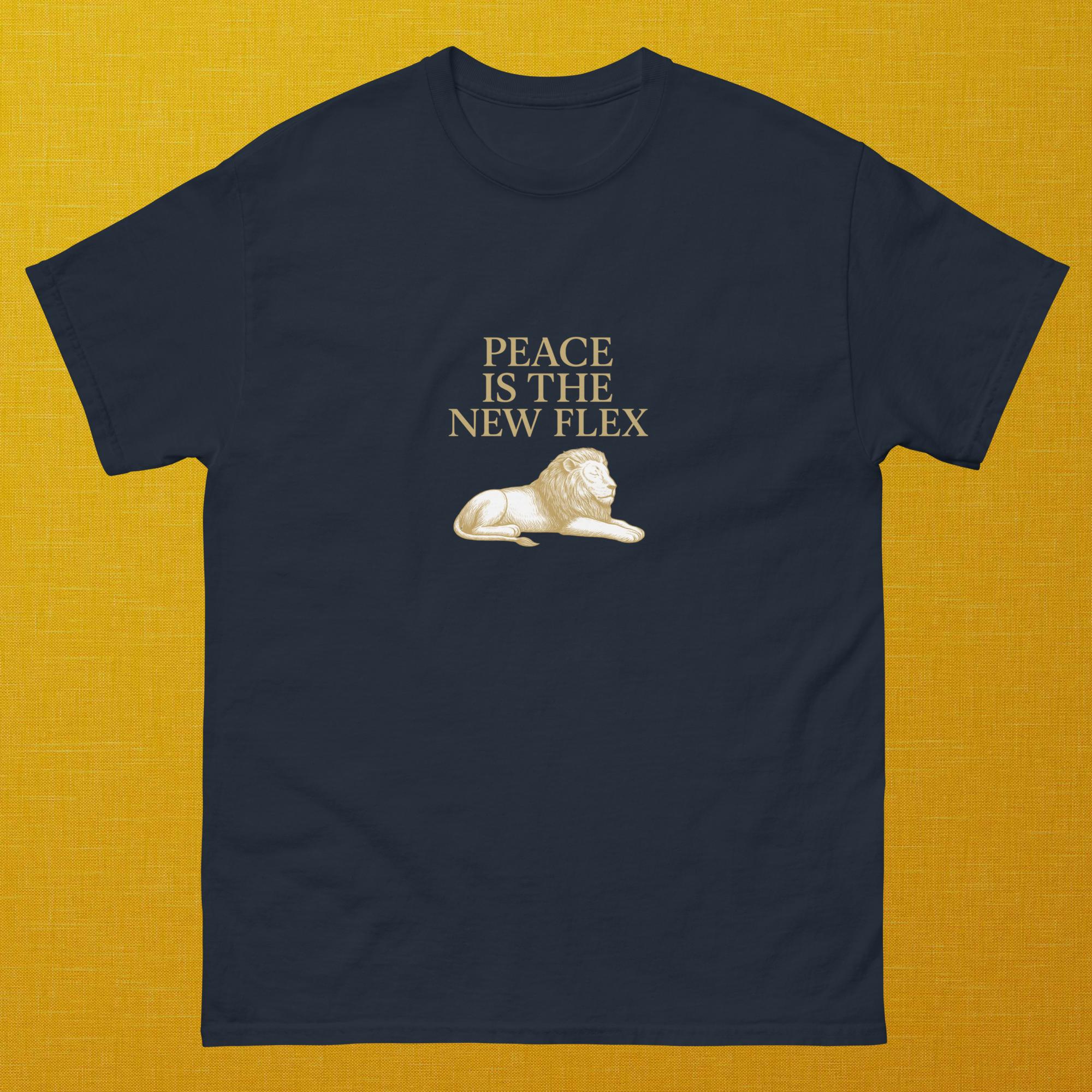 Peace is the new flex Unisex classic tee – Romi Store