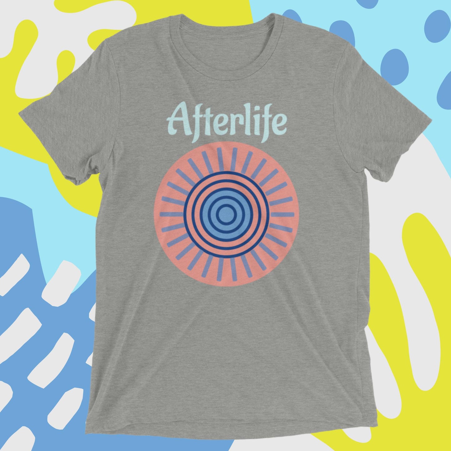 Afterlife Abstract Short sleeve t-shirt