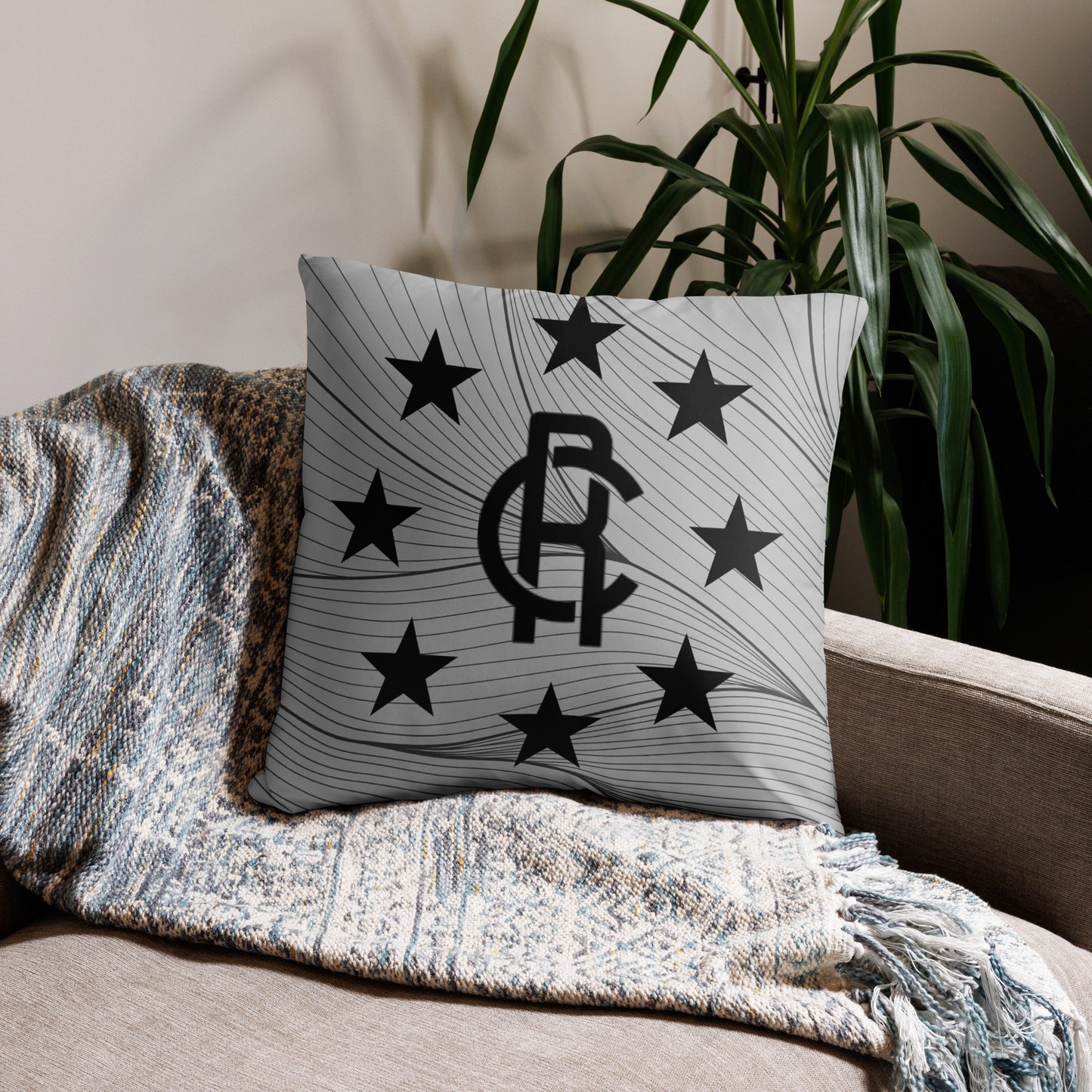 Romi Chase Star Logo Basic Pillow