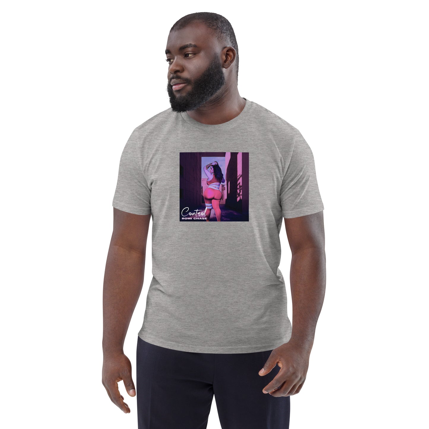Romi Chase Control Unisex Organic Cotton T-shirt