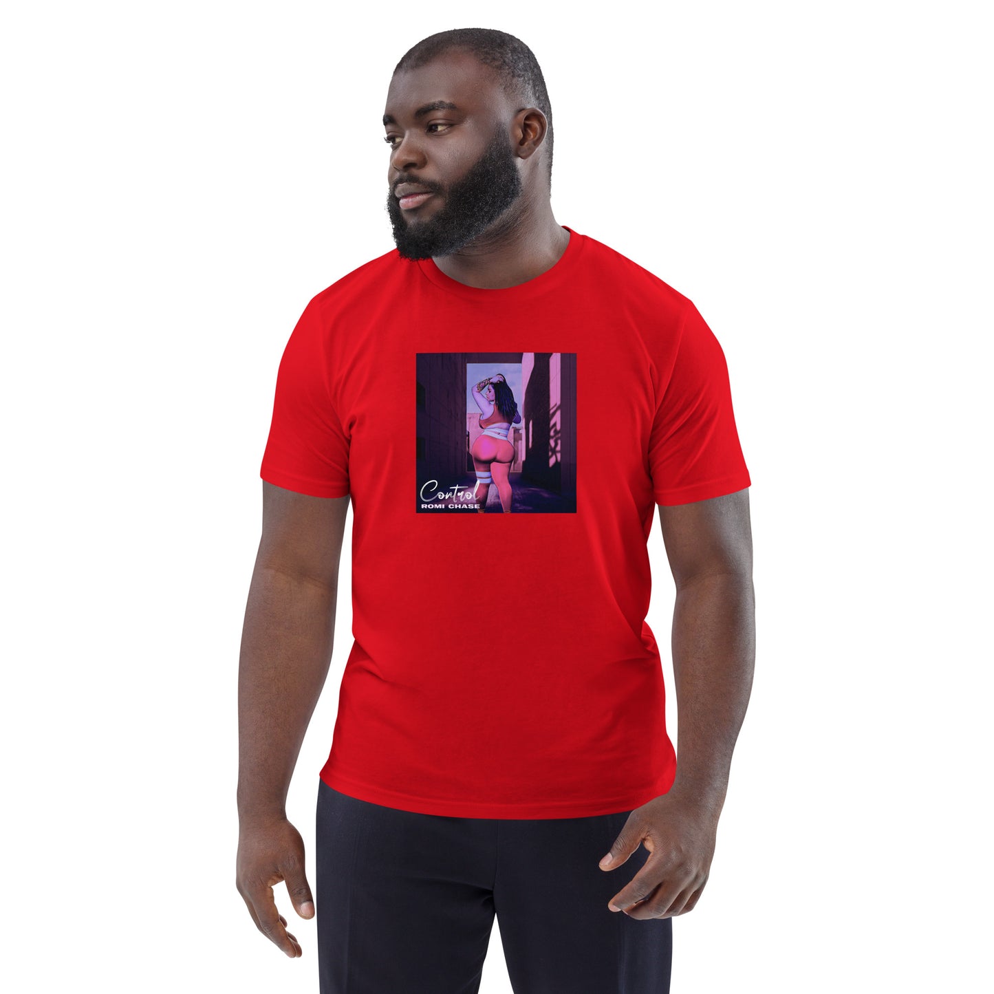 Romi Chase Control Unisex Organic Cotton T-shirt