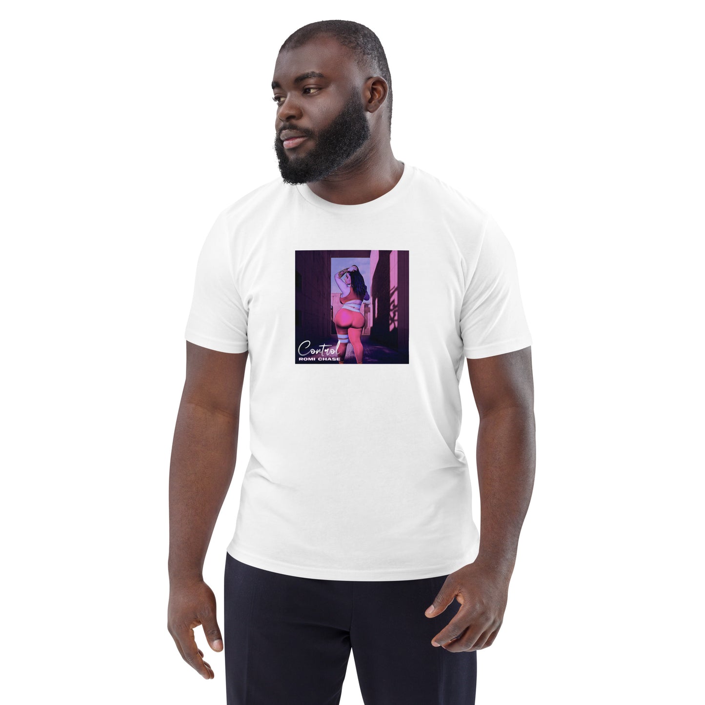 Romi Chase Control Unisex Organic Cotton T-shirt